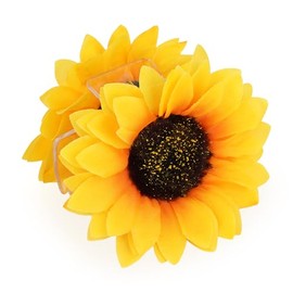 ANBALA Sunflower Hair Clips Dasiy Hiar Clips, 3.74 Inch Strong Hold Sunflower Accessories for Women Girls
