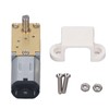 DC 12V Worm Gear Motor Low Speed Single Shaft Micro