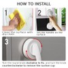 Japard Shower Grab Bars for Light-Duty 33lbs 8" Safety for
