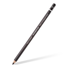 Staedtler Mars Lumograph 100B-6B Premium Quality Pencil 6B Box of 12, Black