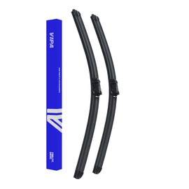 Vipa Car Parts Premium Wiper Blade Kit | Fits: OPEL ZAFIRA TOURER MPV (Oct 2011 to Apr 2019) | All-Weather Performance | Durable, Streak-Free Windshield Wipers | Easy Installation