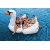 Swimline Mega Swan Inflatable Pool Float w/Cup Holders 850lb Capacity