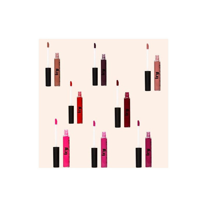 Labial Liquido Mate Indeleble IVY (802 Vivid Orchid, 4.8g)