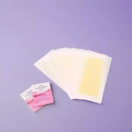 왁싱 테이프 다리털 셀프 왁스 스트립 패드 얼굴 와브 제모 Waxing Tape Leg Hair Self Wax Strip Pad Face Wave Depilatory [20 pieces, 1 piece each]