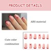24pcs French False Nails, Stick on Nail, Press on Nail