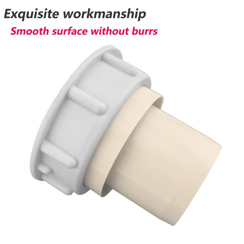 Qrity 1 Piece Kitchen Sink Drain Pipe Connector 58 mm