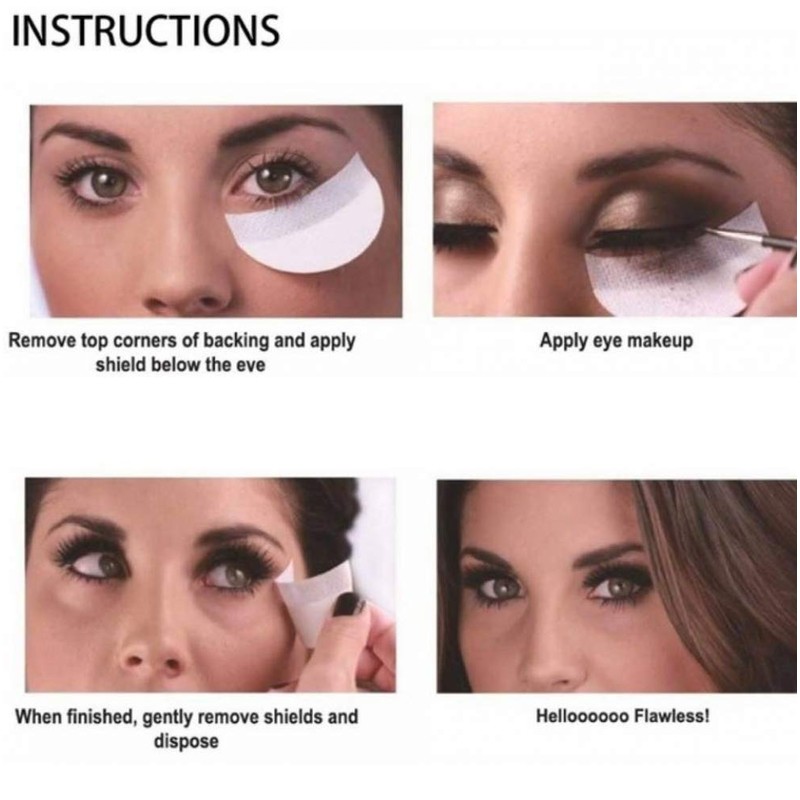 JUSTFOX - Shadow Shields Eyeshadow Pads Make-Up Aid Makeup Kit