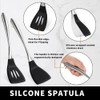 JULIPRO 2 Pack Silicone spatula set,Turner,kitchen utensils, cooking utensils,Ideal Cookware