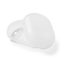 Manicare Travel Soap Case, Portable Soap Box, Frosted Plastic Container To Keep Soap Clean, Bathroom And Travel, Waterproof Soap Dish With Lid, Minimises Mess In Wash Bag, Shower And Bath Accessory