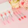 12Pcs Silicone Lip Brush Reusable Lipstick Applicator Wands Brushes Makeup