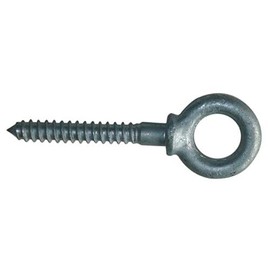 Galvanized Forged Lag Screw Eye Bolts: 1/4", 5/16", 3/8", 1/2", 5/8" (5, 3/8" x 2-1/2")