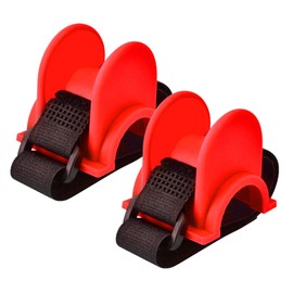 koundeneko ロッドホルダー 竿受け ロッドスタンド 釣り 竿置き 防波堤 堤防 欄干 手すり 柵 面ファスナー ゴム アーチ型