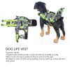 Dog Life Jacket Dog Life Preserver Adjustable Protective Dog Floatation