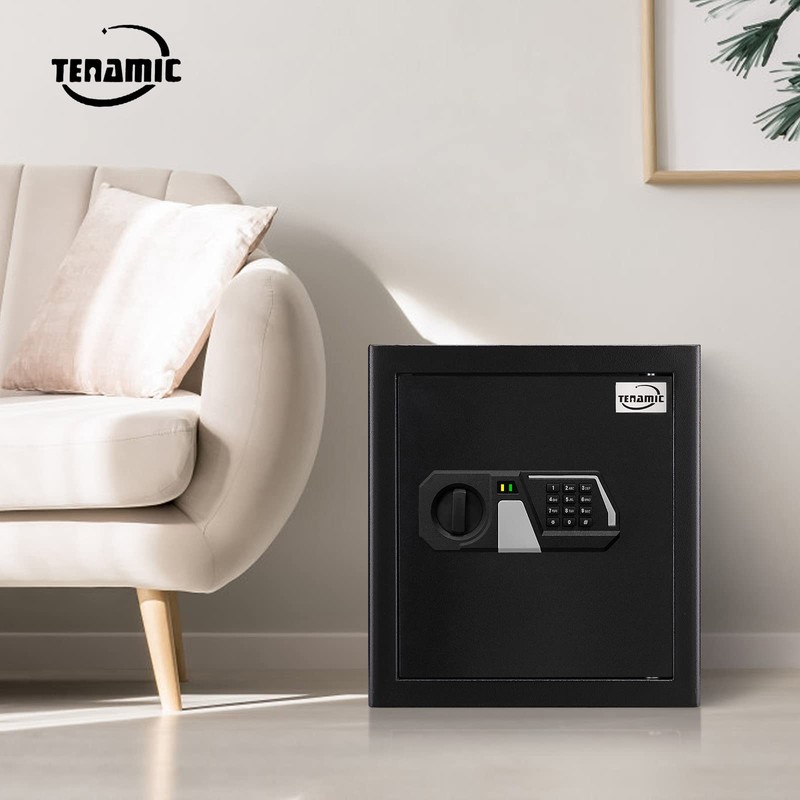 Tenamic Fireproof Safe Box 1.6 Cuft Electronic Digital Security Box,