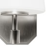 Hunter - Nolita 1-light Brushed Nickel, Small Sconce Light, Dimmable,