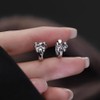 Silver Hoop Earrings for Girls Women, 925 Steling Silver Small