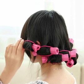 Itisyou Curler, Curly Hair While Sleeping, Hand Winding Curler, Sponge, Curl, Sponge, DIY Hairstyle, Sponge Curler, 6 Pieces