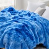 Coma Inducer Snowball Chunky Bunny Queen Blanket - Cloudy Day