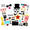 YiYaO Props Funny Photo Props Oscar 33-Piece Photo Props Cinema