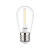 GE LED String Light Bulb Replacements, Soft White, S14 Bulbs,