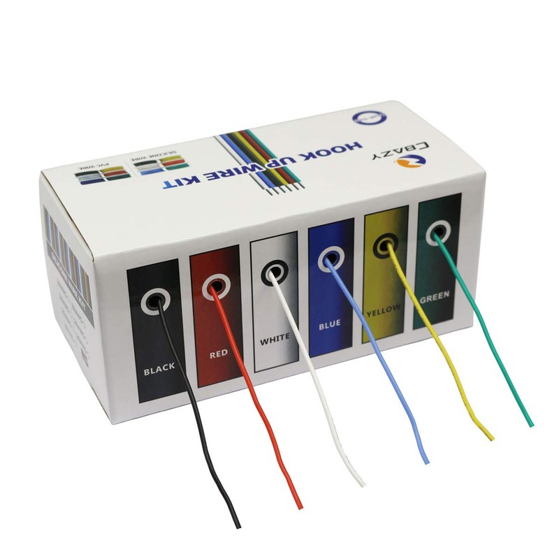 CBAZY™ Hook up Wire Kit (Stranded Wire Kit) 28 Gauge