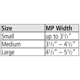 Rolyan Hand-Based Anti-Spasticity Ball Splint, Stabilizer Splint with Palm Arch for Fingers, Thumbs, Wrist, Movement Immobilizer for Therapy, Rehabilitation, Recovery, Left, Large