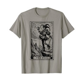 Tarot Card Shirt Jester The Fool Major Arcana Tarot Card T-Shirt