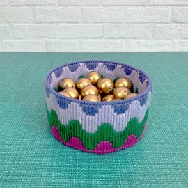 New Wave Trinket Tray - Style: Custom Colors Kit (No Wool Included)