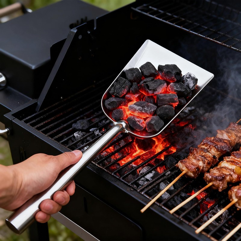 Stainless Steel Fireplace Shovel -Gardening Shovel