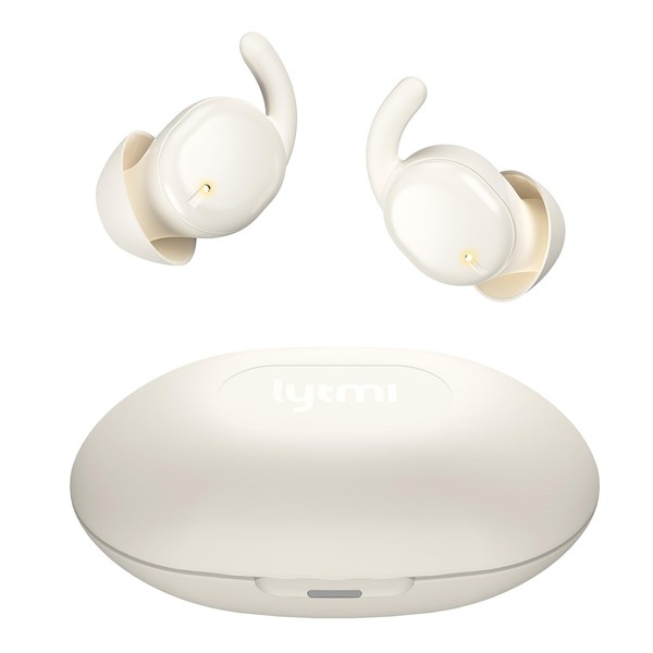 Lytmi CozySnug C1 Sleep Earbuds, Bluetooth 5.3 Noise-Blocking Sleep Headphones,