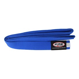FIRE SPORTS® Cinta de Grado Judo Cinturón Deportivo Artes Marciales Azul (8)