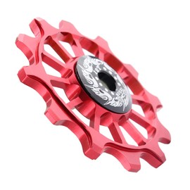 Saipor 12T Bicycle Rear Derailleur Gear Pulley Ceramic Bicycle Pulley Jockey Wheel Bicycle Gear Pulley for MTB Mountain Bike Road Bike