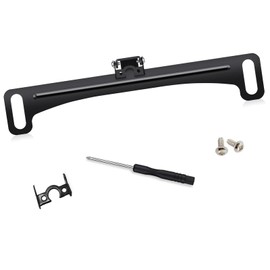 B-Qtech Universal Car Rear View Camera License Plate Bracket Reverse Rear Camera Mount Dash Cam Mirror Backup Camera Kit