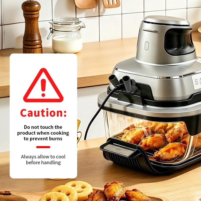 Steam Diverter for Ninja Crispi Air Fryer, Heat Resistant Silicone