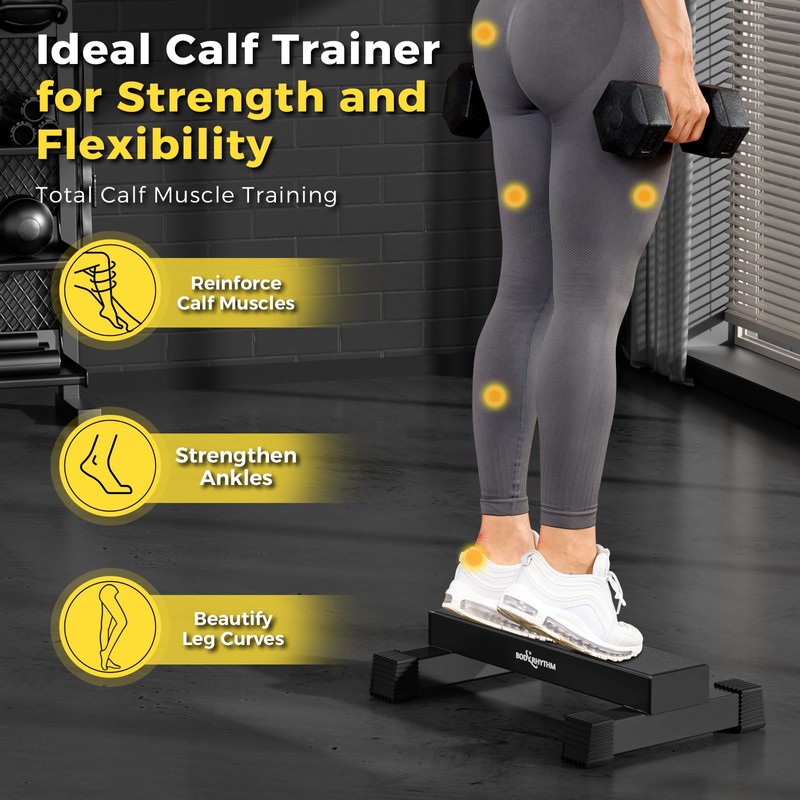 Upgraded Calf Raise Bar for Home Gym Workouts, Standing Calf