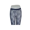 TBFT Blue lace tights fishnet stockings for women funky patterned