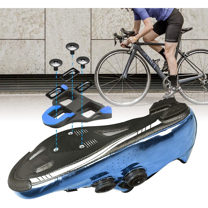 Tacobey Bike Cleats Compatible with Shimano SPD-SL Pedals, SM-SH10 SH11