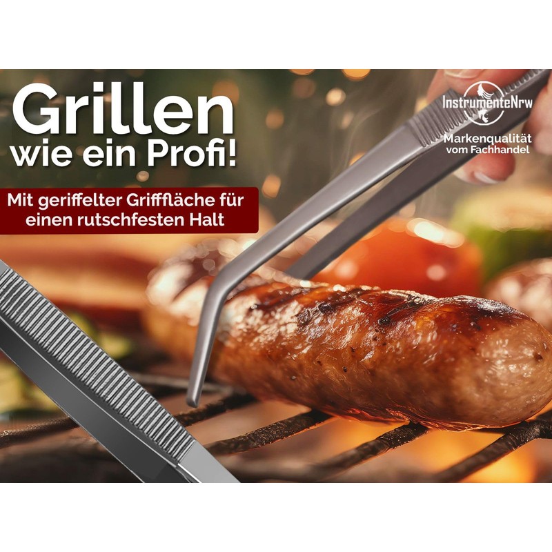 Premium Kitchen Tweezers | Barbecue Tweezers | Cooking Tweezers |