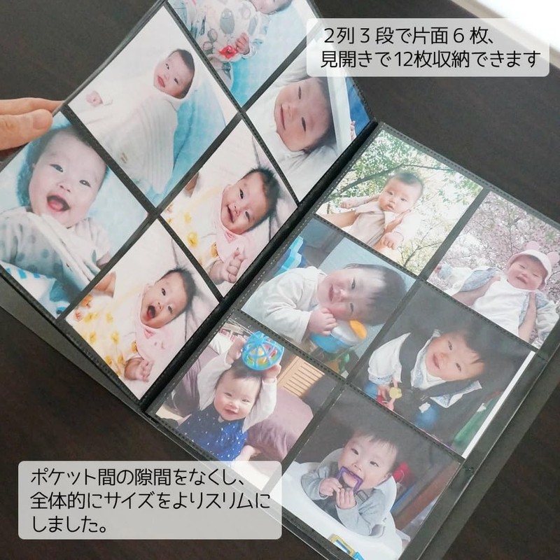 Nakabayashi SCRP-SQ-168/N/EC [Net Limited] Album Makaku 6 Sides Slim Type