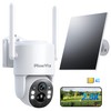 MaxiViz 4G LTE Outdoor Solar Powered Cellular Security Camera Wireless,