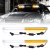 OPPBUY Emergency Dash Strobe Light 6 Flashing Mode Amber White