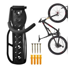 Soporte de Gancho de Acero para Colgar Bicicleta en la Pared (Paquete 1)