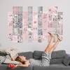 KONGSY Pink Wall Collage Kit (50pcs, 4x6inch) - Pink &