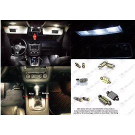 Blast LED 11pc LED Interior Light Kit Package For Volkswagen Jetta MK6