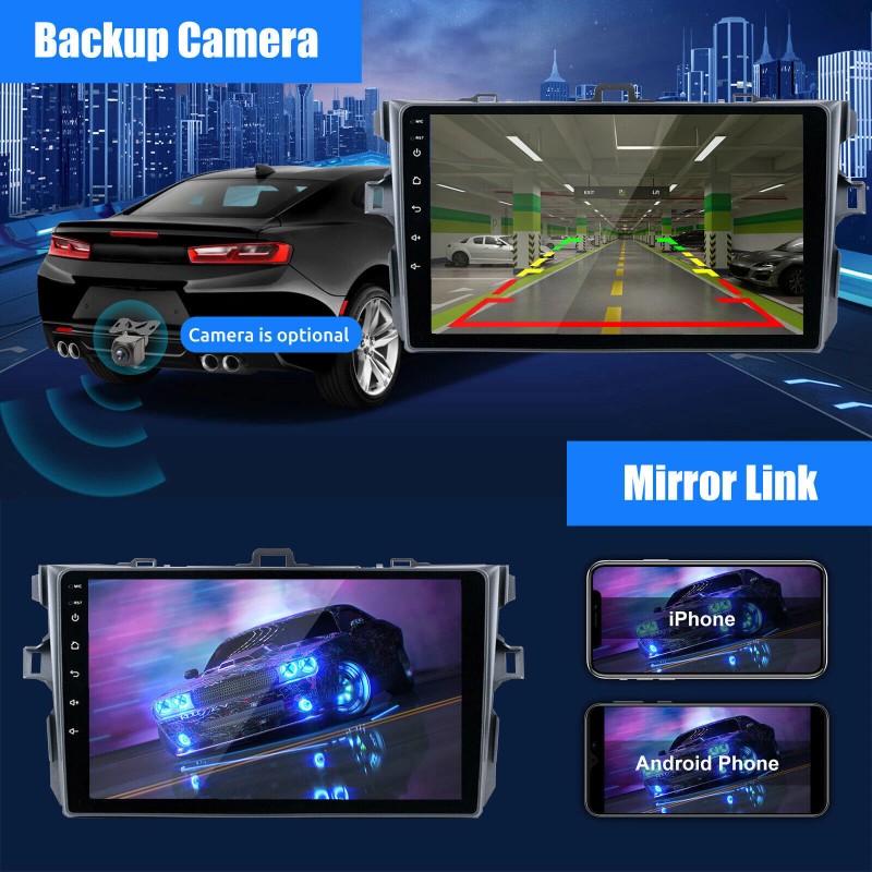 JOYINCAR Apple Carplay For Toyota Corolla Android 13 Car Stereo