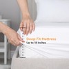 Sleep Mantra Waterproof Mattress Protector - Terry - Breathable, Noiseless