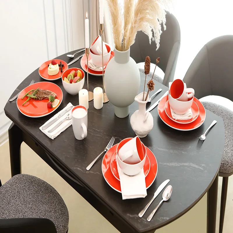 Hot Selling Creative Tableware Sets Include High End Water Cups