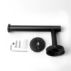 4 Pieces Bathroom Hardware Accessories Set Towel Bar Robe Hooks