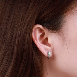 Aneneiceera Snake Earrings Tiny Snake Ear Cuff Silver Huggie Serpent Drop Earrings Cool Bag Snake Ear Jacket Statement Animal Ear Cuff Earrings Jewellery for Women and Girls