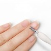 IVON Cuticle Trimmer with Pusher, 3pcs Rubber Tip Cuticle Tool